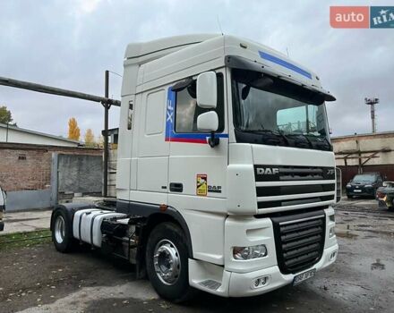 Даф XF 105 2012 в Черкассах на Automoto.ua Белый Даф XF 105, объемом двигателя 12.9 л и пробегом 120 тыс. км за 12500 $, фото 5 на Automoto.ua