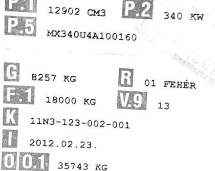 Білий Даф XF 105, об'ємом двигуна 0 л та пробігом 856 тис. км за 15500 $, фото 58 на Automoto.ua