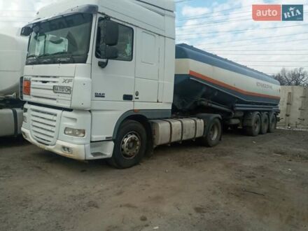 Даф XF 105 2008 в Киеве на Automoto.ua Белый Даф XF 105, объемом двигателя 12.9 л и пробегом 1 тыс. км за 20000 $, фото 1 на Automoto.ua