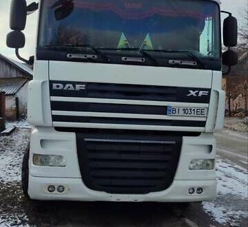 Даф XF 105 2008 в Кобеляках на Automoto.ua Белый Даф XF 105, объемом двигателя 12.9 л и пробегом 1 тыс. км за 12100 $, фото 1 на Automoto.ua