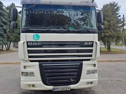 Даф XF 105 2008 в Сумах на Automoto.ua Белый Даф XF 105, объемом двигателя 12.9 л и пробегом 1 тыс. км за 10000 $, фото 1 на Automoto.ua