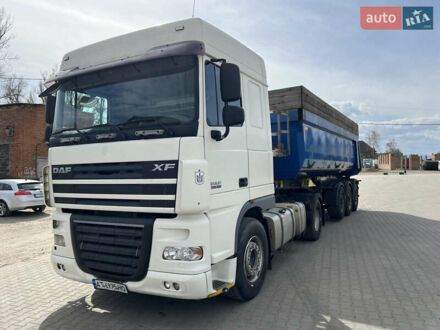 Даф XF 105 2009 в Коломые на Automoto.ua Белый Даф XF 105, объемом двигателя 12.9 л и пробегом 772 тыс. км за 14500 $, фото 1 на Automoto.ua