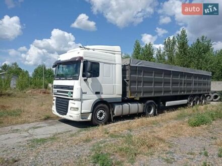 Даф XF 105 2009 в Киеве на Automoto.ua Белый Даф XF 105, объемом двигателя 12.9 л и пробегом 350 тыс. км за 25000 $, фото 1 на Automoto.ua
