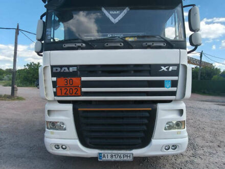 Даф XF 105 2009 в Житомире на Automoto.ua Белый Даф XF 105, объемом двигателя 12.9 л и пробегом 1 тыс. км за 9950 $, фото 1 на Automoto.ua
