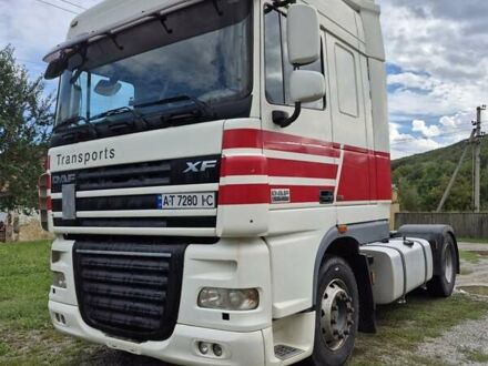 Белый Даф XF 105, объемом двигателя 12.9 л и пробегом 1000 тыс. км за 11500 $, фото 1 на Automoto.ua