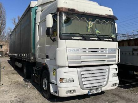 Белый Даф XF 105, объемом двигателя 12.9 л и пробегом 900 тыс. км за 14500 $, фото 1 на Automoto.ua