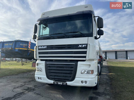 Даф XF 105 2011 в Белой Церкве на Automoto.ua Белый Даф XF 105, объемом двигателя 12.9 л и пробегом 1 тыс. км за 16500 $, фото 1 на Automoto.ua