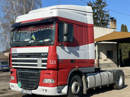 Даф XF 105 2011 в Ковель на Automoto.ua Белый Даф XF 105, объемом двигателя 12.9 л и пробегом 1 тыс. км за 11500 $, фото 1 на Automoto.ua