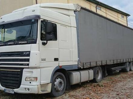 Белый Даф XF 105, объемом двигателя 12.9 л и пробегом 839 тыс. км за 18000 $, фото 1 на Automoto.ua