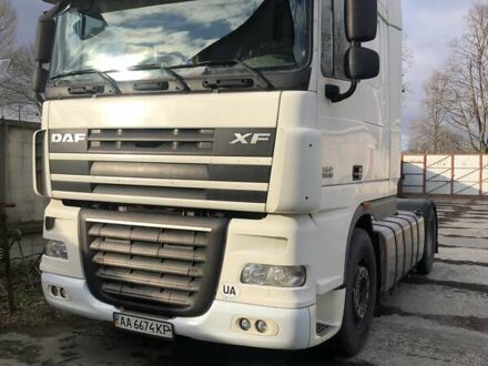 Даф XF 105 2011 в Киеве на Automoto.ua Белый Даф XF 105, объемом двигателя 12.9 л и пробегом 627 тыс. км за 22000 $, фото 1 на Automoto.ua