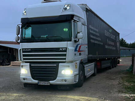 Даф XF 105 2012 в Ужгороде на Automoto.ua Белый Даф XF 105, объемом двигателя 12.9 л и пробегом 230 тыс. км за 21000 $, фото 1 на Automoto.ua