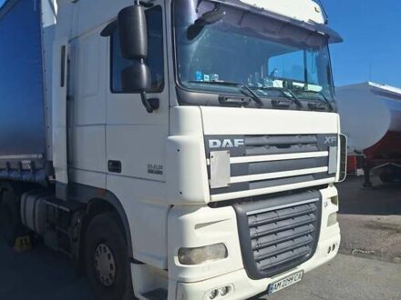 Белый Даф XF 105, объемом двигателя 12.9 л и пробегом 1 тыс. км за 20000 $, фото 1 на Automoto.ua