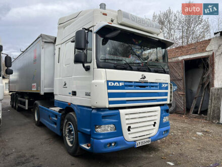 Даф XF 105 2012 в Коломые на Automoto.ua Белый Даф XF 105, объемом двигателя 12.9 л и пробегом 900 тыс. км за 20000 $, фото 1 на Automoto.ua