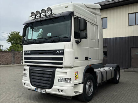 Даф XF 105 2012 в Луцке на Automoto.ua Белый Даф XF 105, объемом двигателя 12.9 л и пробегом 564 тыс. км за 22900 $, фото 1 на Automoto.ua