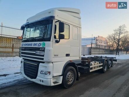 Даф XF 105 2012 в Днепре (Днепропетровске) на Automoto.ua Белый Даф XF 105, объемом двигателя 12.9 л и пробегом 763 тыс. км за 23500 $, фото 1 на Automoto.ua