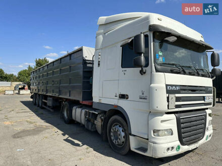 Белый Даф XF 105, объемом двигателя 12.9 л и пробегом 850 тыс. км за 40000 $, фото 1 на Automoto.ua