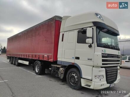 Даф XF 105 2012 в Львове на Automoto.ua Белый Даф XF 105, объемом двигателя 12.9 л и пробегом 848 тыс. км за 19100 $, фото 1 на Automoto.ua