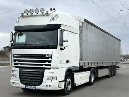 Даф XF 105 2013 в Луцке на Automoto.ua Белый Даф XF 105, объемом двигателя 12.9 л и пробегом 757 тыс. км за 25900 $, фото 1 на Automoto.ua