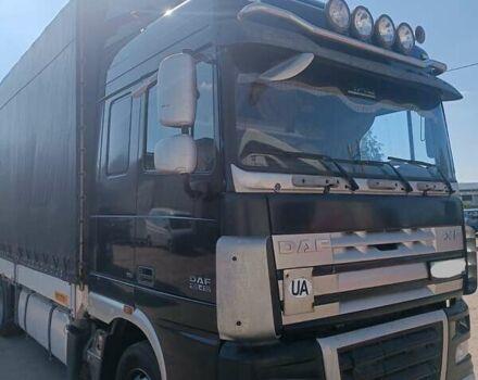 Черный Даф XF 105, объемом двигателя 12.9 л и пробегом 1000 тыс. км за 23000 $, фото 4 на Automoto.ua