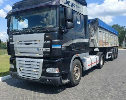 Чорний Даф XF 105, об'ємом двигуна 12.9 л та пробігом 900 тис. км за 7500 $, фото 3 на Automoto.ua