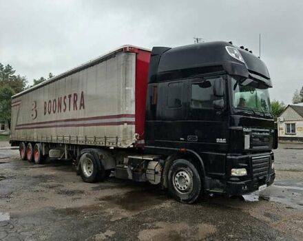 Черный Даф XF 105, объемом двигателя 12.9 л и пробегом 10 тыс. км за 10000 $, фото 1 на Automoto.ua