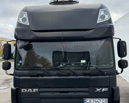 Даф XF 105 2011 у Корсунь-Шевченковском на Automoto.ua Чорний Даф XF 105, об'ємом двигуна 12.9 л та пробігом 1 тис. км за 9000 $, фото 2 на Automoto.ua