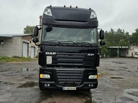 Даф XF 105 2008 в Кременчуге на Automoto.ua Черный Даф XF 105, объемом двигателя 12.9 л и пробегом 10 тыс. км за 10000 $, фото 1 на Automoto.ua