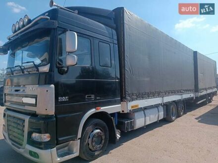 Даф XF 105 2008 у Жовкві на Automoto.ua Чорний Даф XF 105, об'ємом двигуна 12.9 л та пробігом 1000 тис. км за 28000 $, фото 1 на Automoto.ua