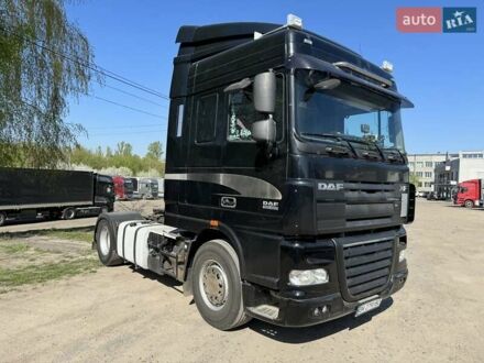 Черный Даф XF 105, объемом двигателя 12.9 л и пробегом 9 тыс. км за 11500 $, фото 1 на Automoto.ua