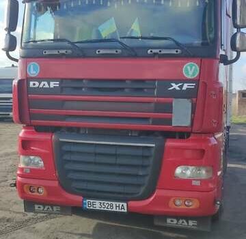 Красный Даф XF 105, объемом двигателя 12.9 л и пробегом 1 тыс. км за 13000 $, фото 1 на Automoto.ua