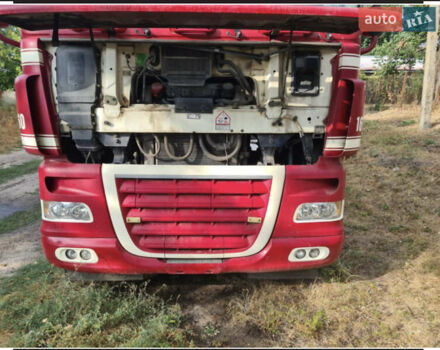 Красный Даф XF 105, объемом двигателя 12.9 л и пробегом 1 тыс. км за 14500 $, фото 4 на Automoto.ua