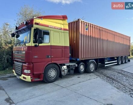 Красный Даф XF 105, объемом двигателя 12.9 л и пробегом 1 тыс. км за 10000 $, фото 7 на Automoto.ua