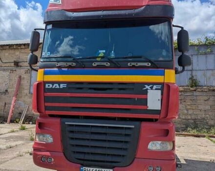 Красный Даф XF 105, объемом двигателя 12.9 л и пробегом 2 тыс. км за 11900 $, фото 2 на Automoto.ua