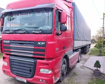 Красный Даф XF 105, объемом двигателя 12.9 л и пробегом 1 тыс. км за 21650 $, фото 2 на Automoto.ua