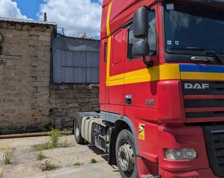 Красный Даф XF 105, объемом двигателя 12.9 л и пробегом 2 тыс. км за 11900 $, фото 3 на Automoto.ua