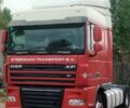 Красный Даф XF 105, объемом двигателя 12.9 л и пробегом 260 тыс. км за 10000 $, фото 1 на Automoto.ua