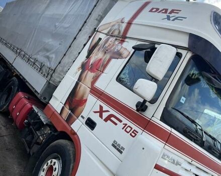 Красный Даф XF 105, объемом двигателя 12.9 л и пробегом 200 тыс. км за 10000 $, фото 15 на Automoto.ua