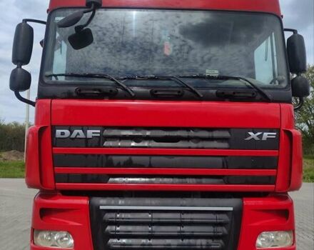 Красный Даф XF 105, объемом двигателя 12.9 л и пробегом 1 тыс. км за 9500 $, фото 1 на Automoto.ua