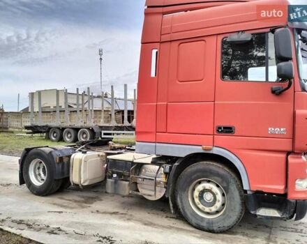 Красный Даф XF 105, объемом двигателя 12.9 л и пробегом 970 тыс. км за 14300 $, фото 3 на Automoto.ua