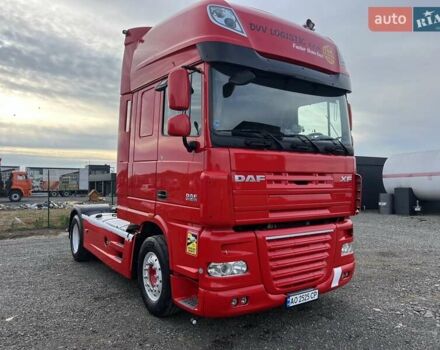 Красный Даф XF 105, объемом двигателя 12.9 л и пробегом 400 тыс. км за 14800 $, фото 6 на Automoto.ua