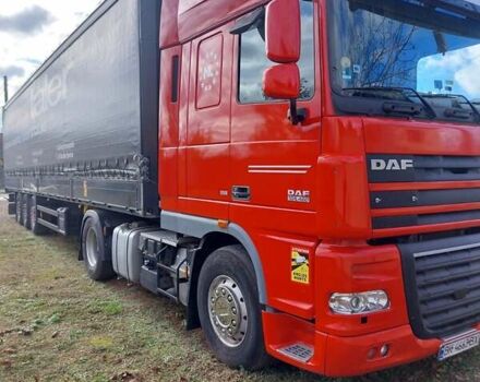 Червоний Даф XF 105, об'ємом двигуна 12.9 л та пробігом 1 тис. км за 30700 $, фото 1 на Automoto.ua