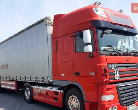 Красный Даф XF 105, объемом двигателя 12.9 л и пробегом 1 тыс. км за 24000 $, фото 2 на Automoto.ua