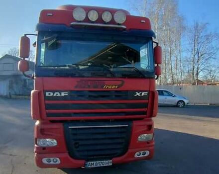 Красный Даф XF 105, объемом двигателя 13 л и пробегом 1 тыс. км за 10500 $, фото 1 на Automoto.ua