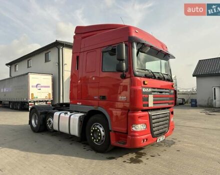 Красный Даф XF 105, объемом двигателя 12.9 л и пробегом 850 тыс. км за 18000 $, фото 3 на Automoto.ua