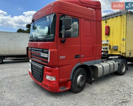 Красный Даф XF 105, объемом двигателя 12.9 л и пробегом 1 тыс. км за 14300 $, фото 1 на Automoto.ua