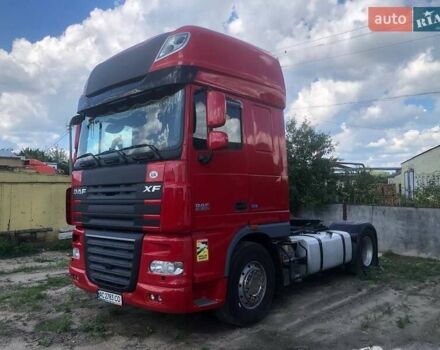 Красный Даф XF 105, объемом двигателя 12.9 л и пробегом 1000 тыс. км за 19999 $, фото 2 на Automoto.ua
