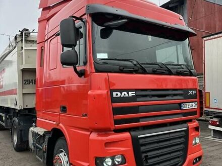 Даф XF 105 2008 в Львове на Automoto.ua Красный Даф XF 105, объемом двигателя 12.9 л и пробегом 1 тыс. км за 9400 $, фото 1 на Automoto.ua