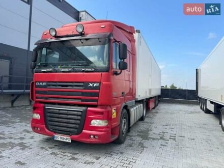 Красный Даф XF 105, объемом двигателя 12.9 л и пробегом 10 тыс. км за 20500 $, фото 1 на Automoto.ua