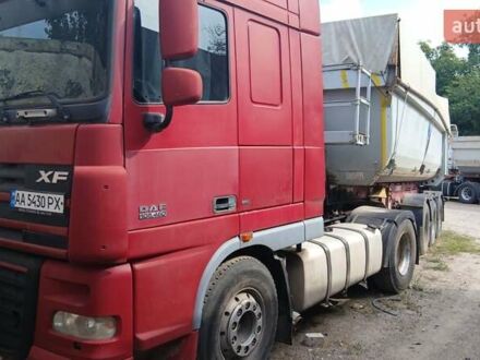 Даф XF 105 2009 у Черкасах на Automoto.ua Червоний Даф XF 105, об'ємом двигуна 13 л та пробігом 3 тис. км за 22000 $, фото 1 на Automoto.ua