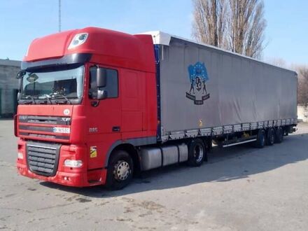 Червоний Даф XF 105, об'ємом двигуна 12.9 л та пробігом 990 тис. км за 15000 $, фото 1 на Automoto.ua